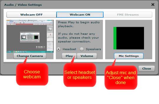 audio video settings